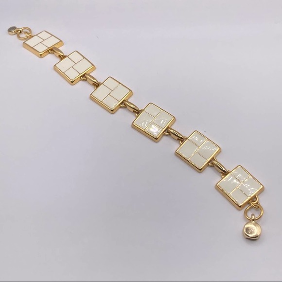 Cream and Gold Bracelet - Picture 4 of 4